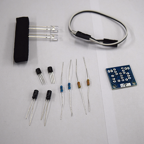 LEDが交互に光るマルチバイブレータ―＠Fabshop