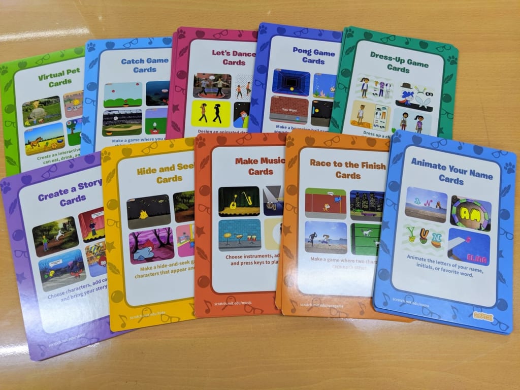 Fabshop Scratch Coding Cards