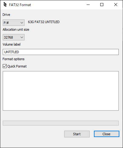 FAT32 Format
