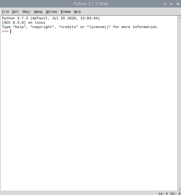 Python 3( IDLE )