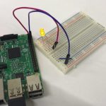 ラズパイとLEDを繋いでPythonでコントロールする（その２）
