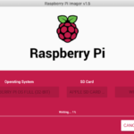 RaspberryPi OS install Fabshop