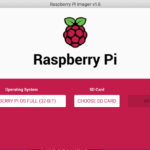 RaspberryPi OS install Fabshop