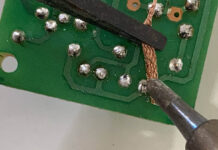 基板上のハンダを除去するには(部品交換)