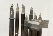 簡単!ハンダ付け講座(03.ハンダごてのこて先について) ハンダごてのこて先(Hakko T12シリーズ)