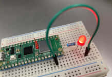 Raspberry Pi Pico WでLEDをピカピカさせよう(Lチカ)