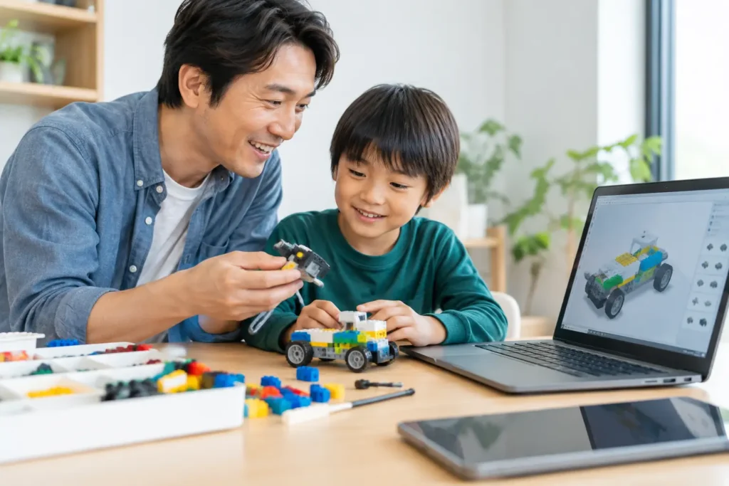 親子で学ぶLEGO 工作をデジタル加工で広げる設計と試作、失敗を直す基礎