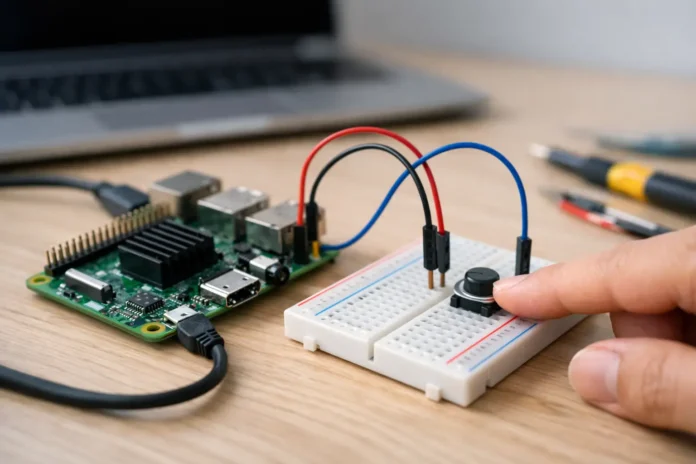 Python GPIO ボタン 入力 方法を配線から学ぶ Python GPIO ボタン 入力 方法を配線から学ぶ