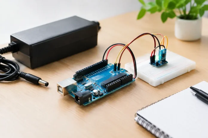 Arduino 電源容量の選び方|消費電流と余裕率で安全なA数を決める Arduino 電源容量の選び方|消費電流と余裕率で安全なA数を決める