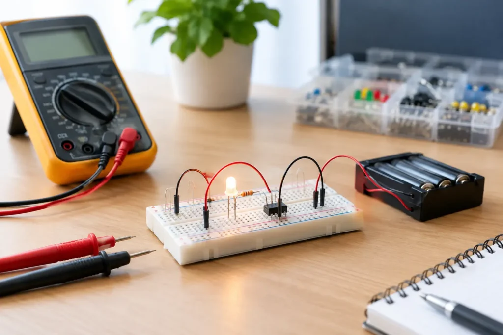 電子回路で電圧降下が起こるのはなぜ？工作で原因と対策を学ぶ