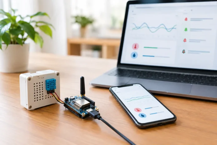 IoT 温湿度 モニターを自作して記録・通知まで行う実践入門ガイド
